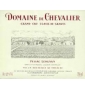 tiquette deDomaine de Chevalier - Pessac-Lognan - Rouge 