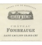 Étiquette deChâteau Fombrauge - Saint-émilion grand cru 