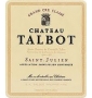 tiquette deChteau Talbot 