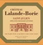 Étiquette deChâteau Lalande-Borie 